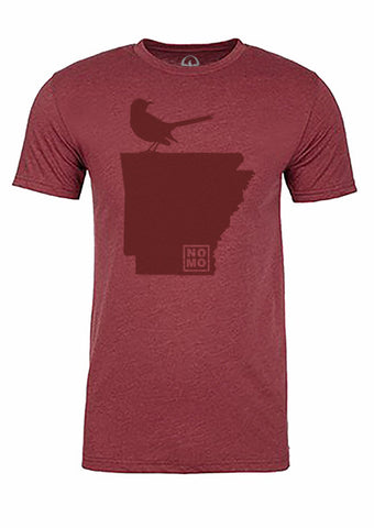 Arkansas State Bird Tee/Red on Red - Men's