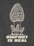 Bigfoot Is Real — Morel T-Shirt - Men's/Women's